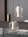 Alabaster Glass Cylinder Pendant Light - Simprolos