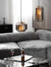 Alabaster Glass Cylinder Pendant Light - Simprolos
