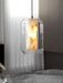 Alabaster Glass Cylinder Pendant Light - Simprolos
