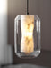 Alabaster Glass Cylinder Pendant Light - Simprolos