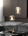 Alabaster Glass Cylinder Pendant Light - Simprolos