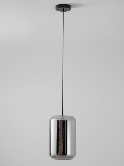Alabaster Glass Cylinder Pendant Light - Simprolos