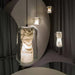 Alabaster Glass Cylinder Pendant Light - Simprolos