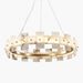 Alabaster Halo Chandelier - Simprolos
