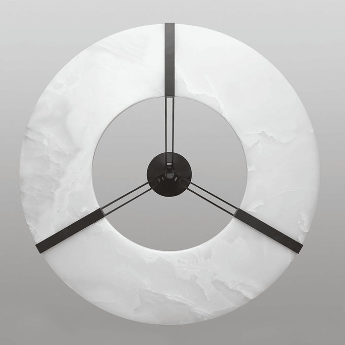 Alabaster Halo Pendant Light - Simprolos