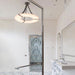 Alabaster Halo Pendant Light - Simprolos