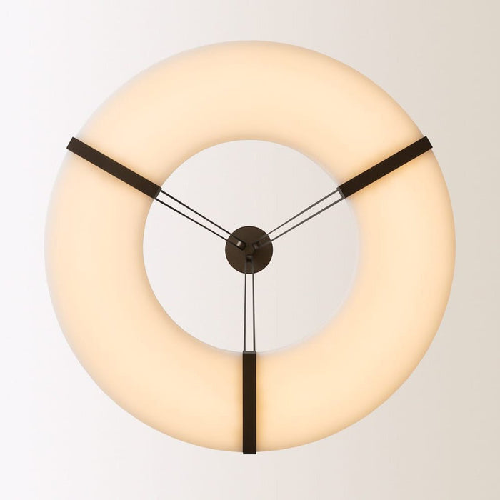 Alabaster Halo Pendant Light - Simprolos