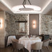Alabaster Halo Pendant Light - Simprolos
