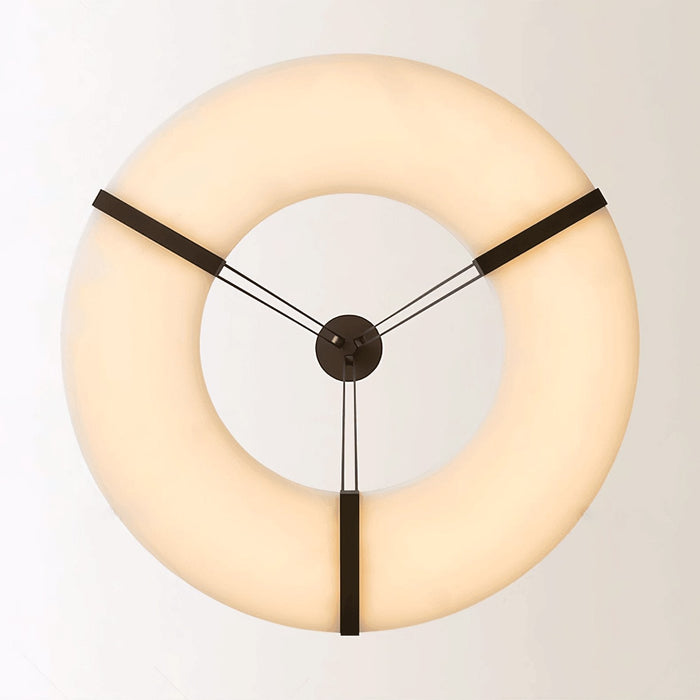 Alabaster Halo Pendant Light - Simprolos