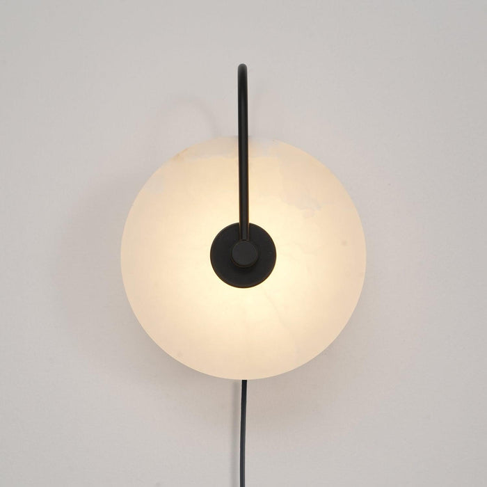 Alabaster LED Plug - In Wall Lamp - Simprolos