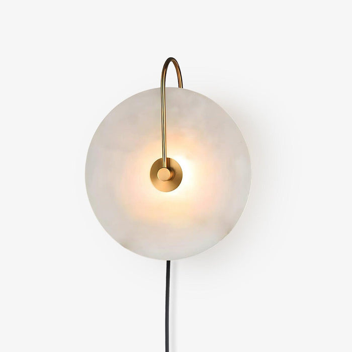 Alabaster LED Plug - In Wall Lamp - Simprolos