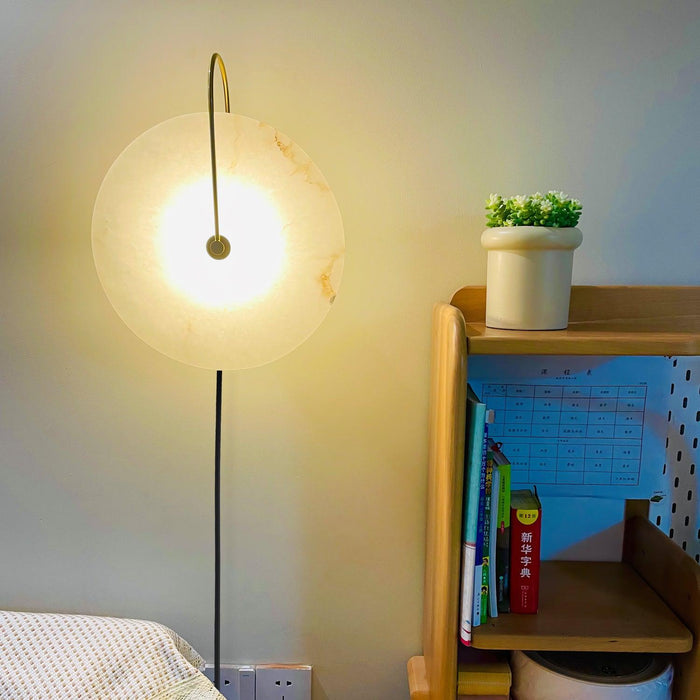 Alabaster LED Plug - In Wall Lamp - Simprolos