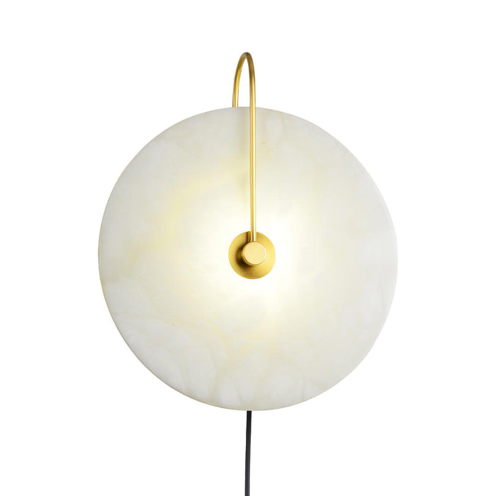 Alabaster LED Plug - In Wall Lamp - Simprolos