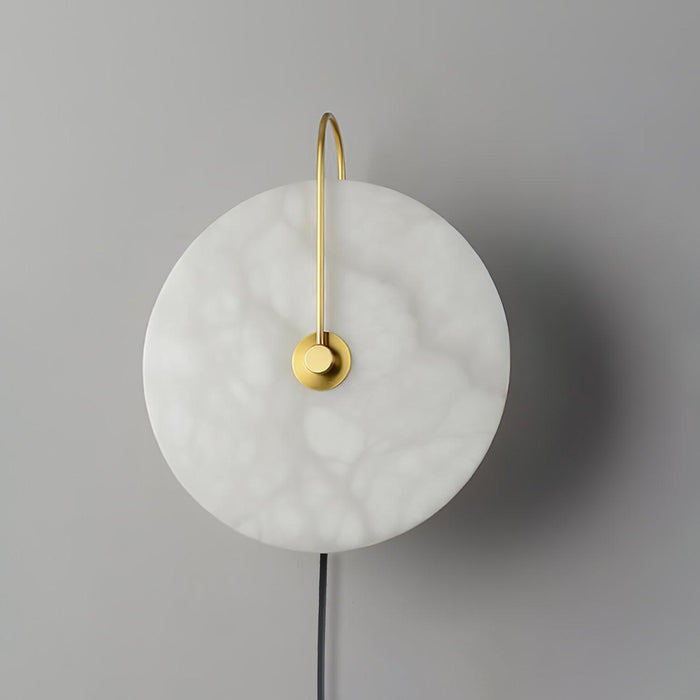 Alabaster LED Plug - In Wall Lamp - Simprolos