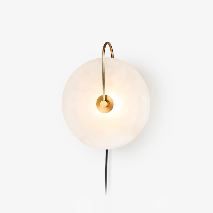 Alabaster LED Plug - In Wall Lamp - Simprolos