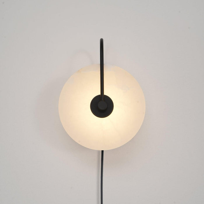 Alabaster LED Plug - In Wall Lamp - Simprolos