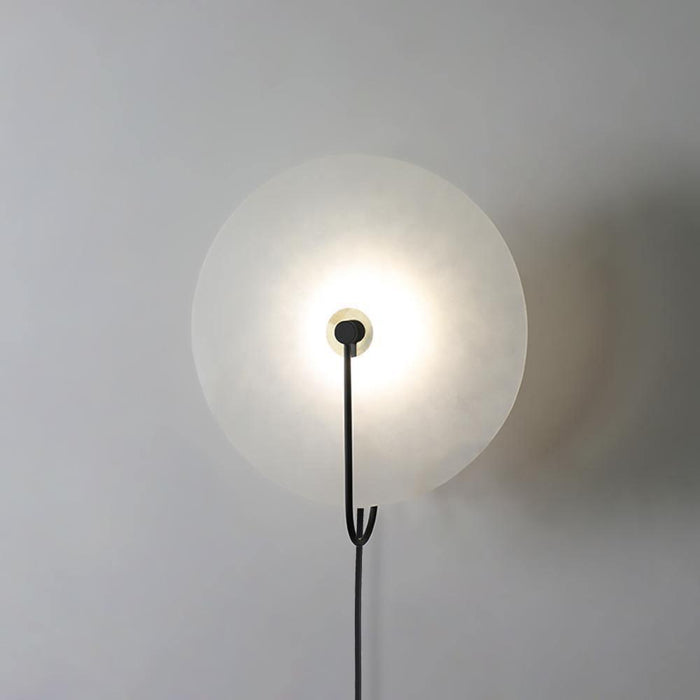Alabaster LED Plug - In Wall Lamp - Simprolos