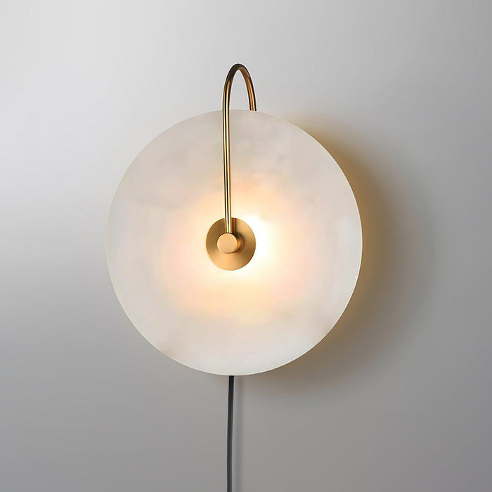 Alabaster LED Plug - In Wall Lamp - Simprolos