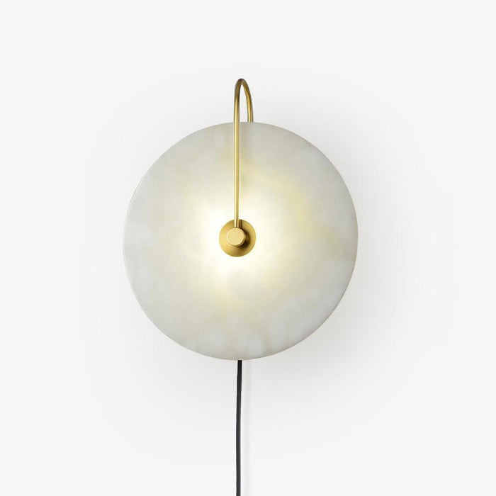 Alabaster LED Plug - In Wall Lamp - Simprolos