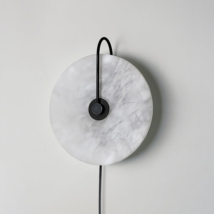 Alabaster LED Plug - In Wall Lamp - Simprolos