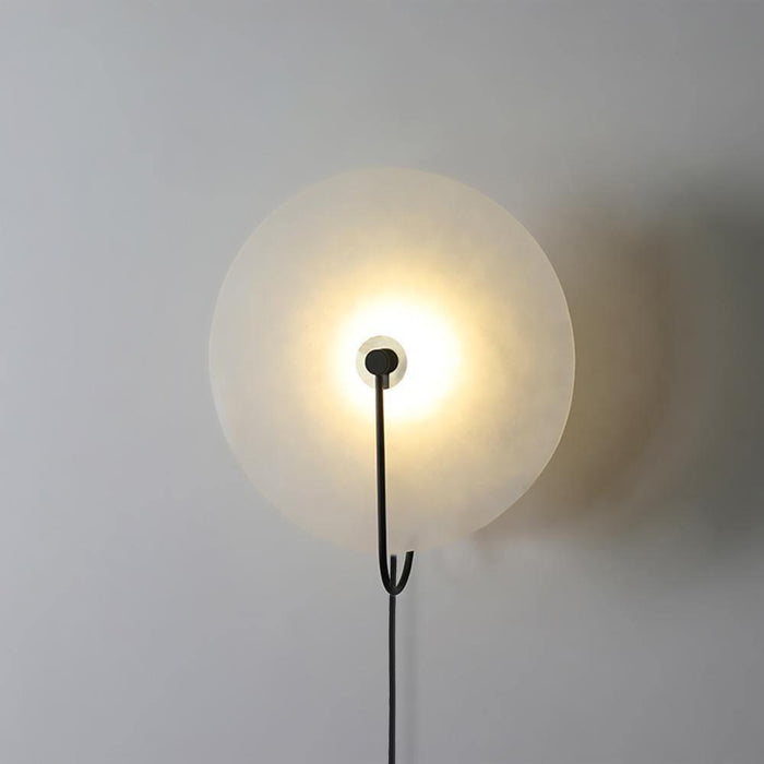 Alabaster LED Plug - In Wall Lamp - Simprolos
