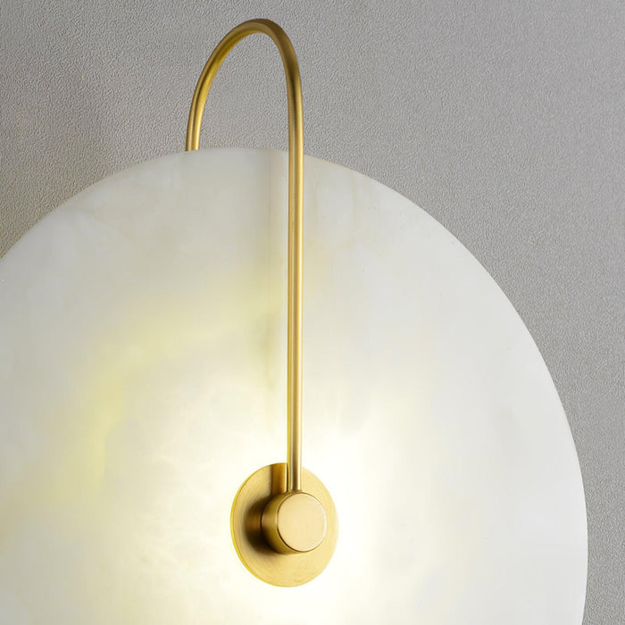 Alabaster LED Plug - In Wall Lamp - Simprolos