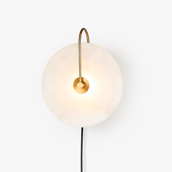 Alabaster LED Plug - In Wall Lamp - Simprolos