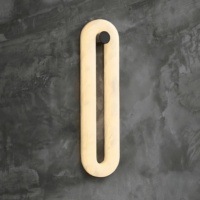 Alabaster Loop Wall Light - Simprolos