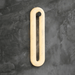 Alabaster Loop Wall Light - Simprolos