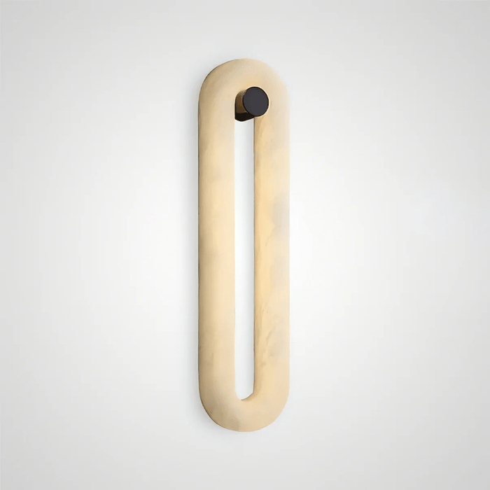 Alabaster Loop Wall Light - Simprolos