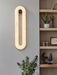 Alabaster Loop Wall Light - Simprolos