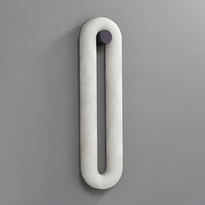 Alabaster Loop Wall Light - Simprolos