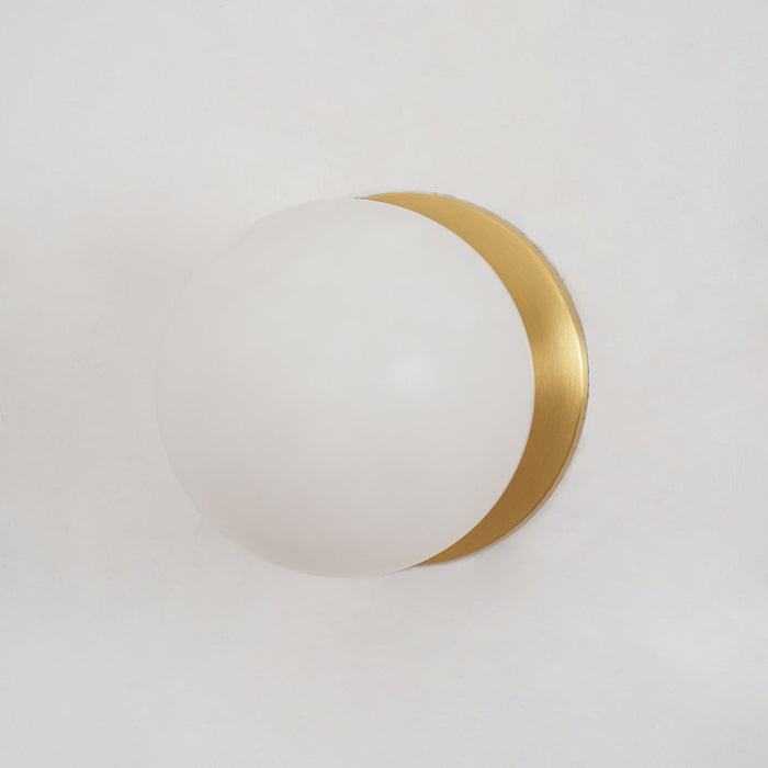 Alabaster Mini Orb Wall Lamp - Simprolos