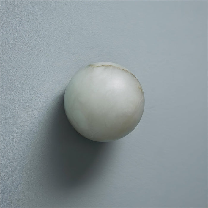 Alabaster Mini Orb Wall Lamp - Simprolos
