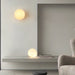 Alabaster Mini Orb Wall Lamp - Simprolos