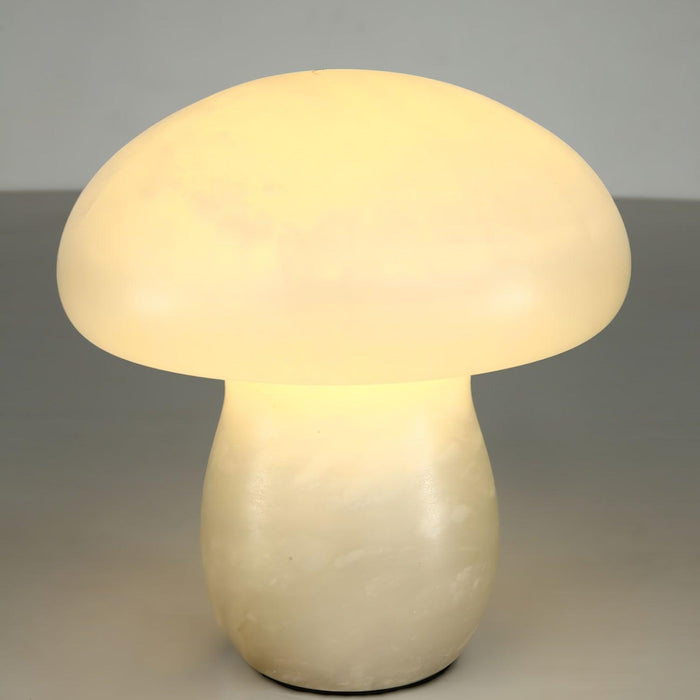 Alabaster Mushroom Table Lamp - Simprolos