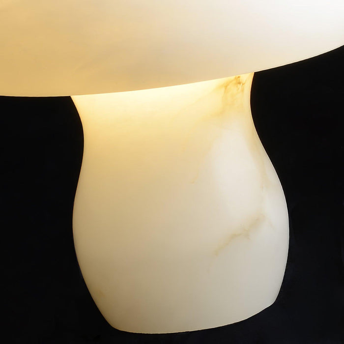 Alabaster Mushroom Table Lamp - Simprolos