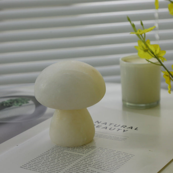 Alabaster Mushroom Table Lamp - Simprolos