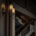 Alabaster Obelisk Double Alabaster Sconce - Simprolos