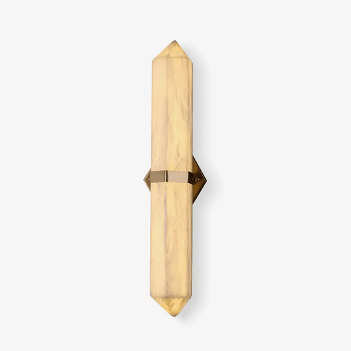 Alabaster Obelisk Wall Sconce - Simprolos