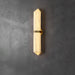 Alabaster Obelisk Wall Sconce - Simprolos