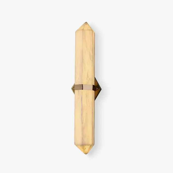 Alabaster Obelisk Wall Sconce - Simprolos