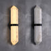 Alabaster Obelisk Wall Sconce - Simprolos