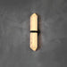 Alabaster Obelisk Wall Sconce - Simprolos