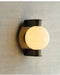 Alabaster Orb Alabaster Sconce - Simprolos