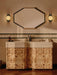 Alabaster Orb Alabaster Sconce - Simprolos