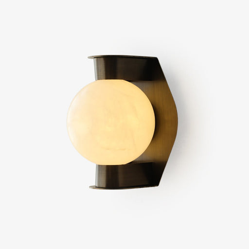 Alabaster Orb Alabaster Sconce - Simprolos