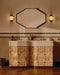 Alabaster Orb Alabaster Sconce - Simprolos