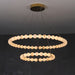 Alabaster Orb Ring Chandelier - Simprolos