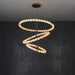 Alabaster Orb Ring Chandelier - Simprolos